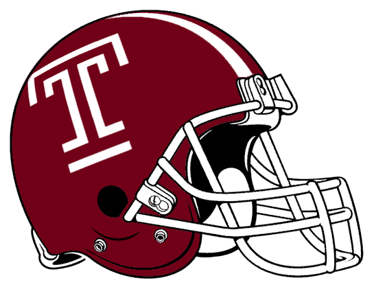 Temple Owls 2004-2006 Helmet Logo iron on transfers for T-shirts